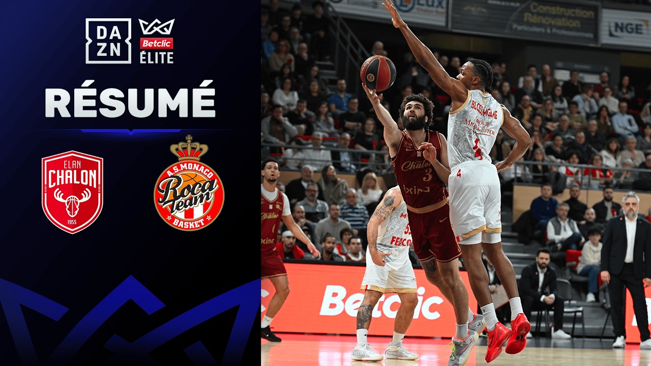 Monaco- Chalon-sur-Saône | Betclic ELITE 2025 - 2026 | DAZN Highlights
