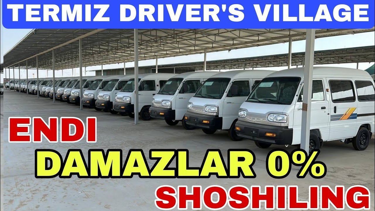 22 OYGA FOYIZSIZ DAMAZ OLING TERMIZ DRAVER'S VILLAGE