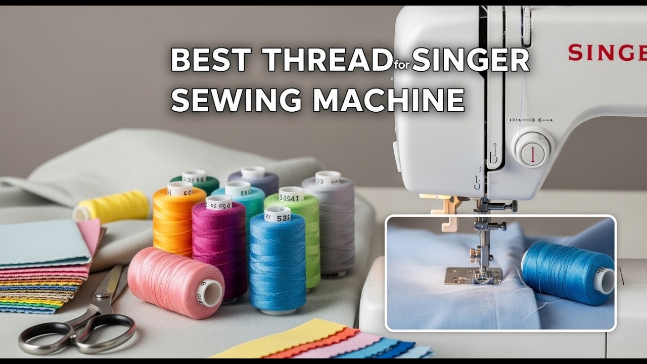 Top 5 Best Thread For Singer Sewing Machine Review 2026 | Singer Machine Tension Problems?