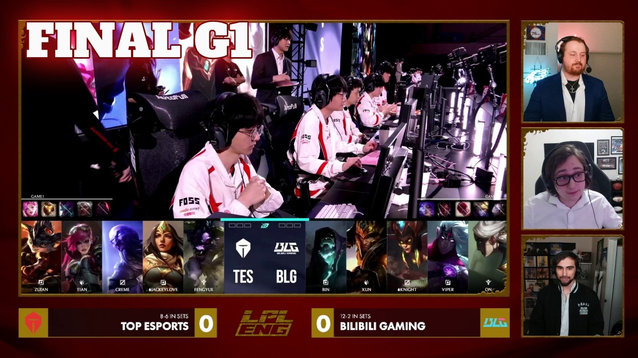 TES vs BLG - Game 1 | Grand Final S16 LPL Spring Playoffs 2026 | Top Esports vs Bilibili Gaming G1