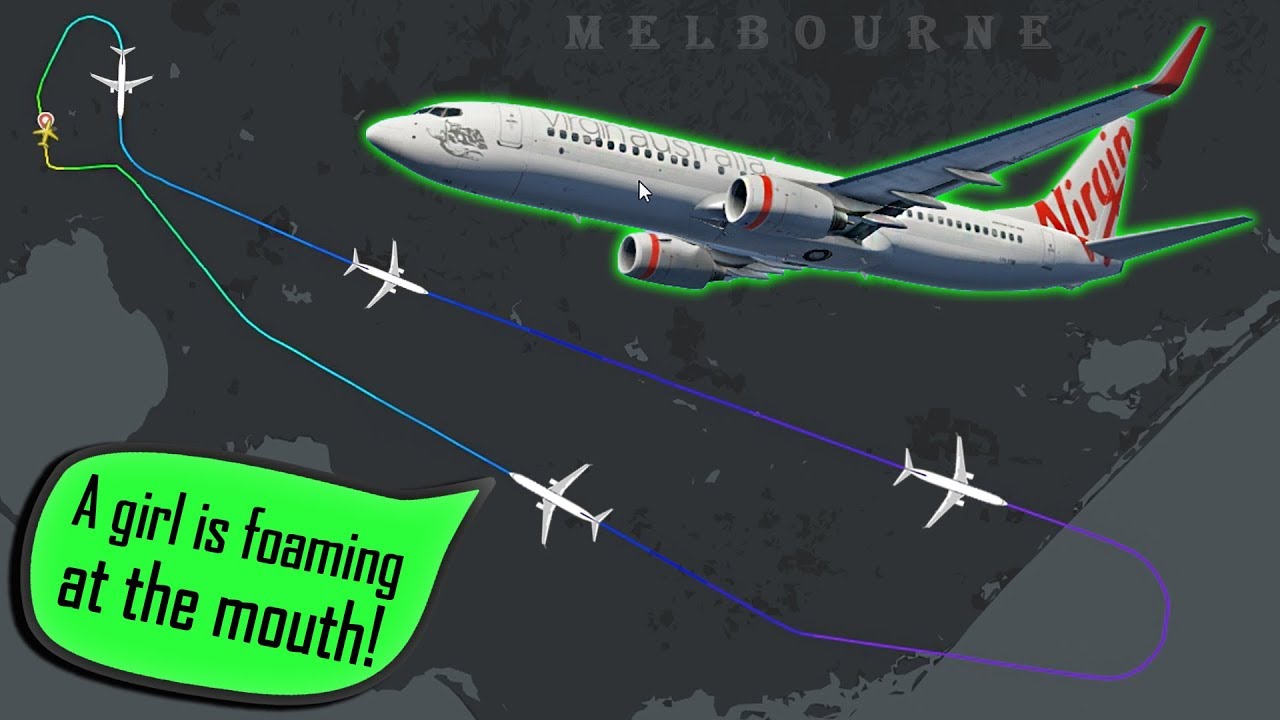 [REAL ATC] Virgin Australia has unconscious passenger | RETURNS TO MELBOURNE