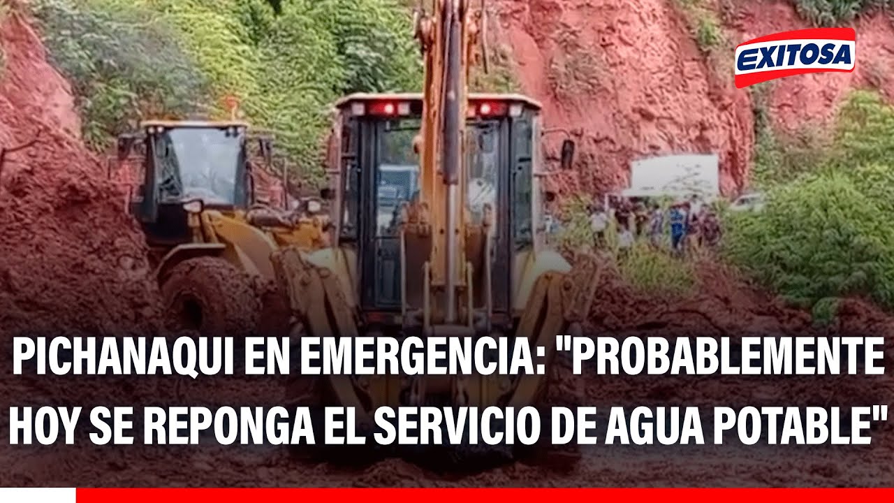 🔴🔵 Pichanaqui en emergencia: 