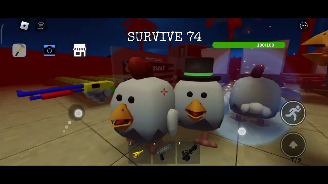 roblox horror chicken gun part 3