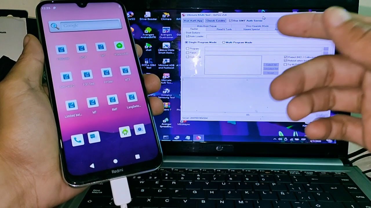 Reparación F4 Xiaomi Redmi Note 8 By ChimeraTool y UMT