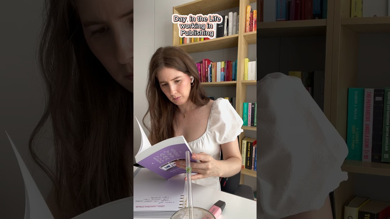 День из жизни работы в издательстве (из дома) 📚 #издательскаяжизнь #книжнаядевушка #работаиздома