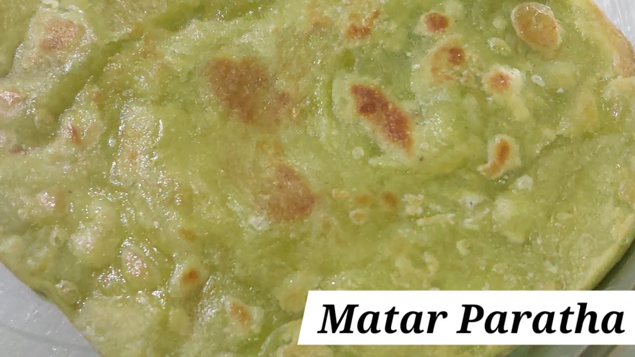 Matar Paratha Recipe ll
