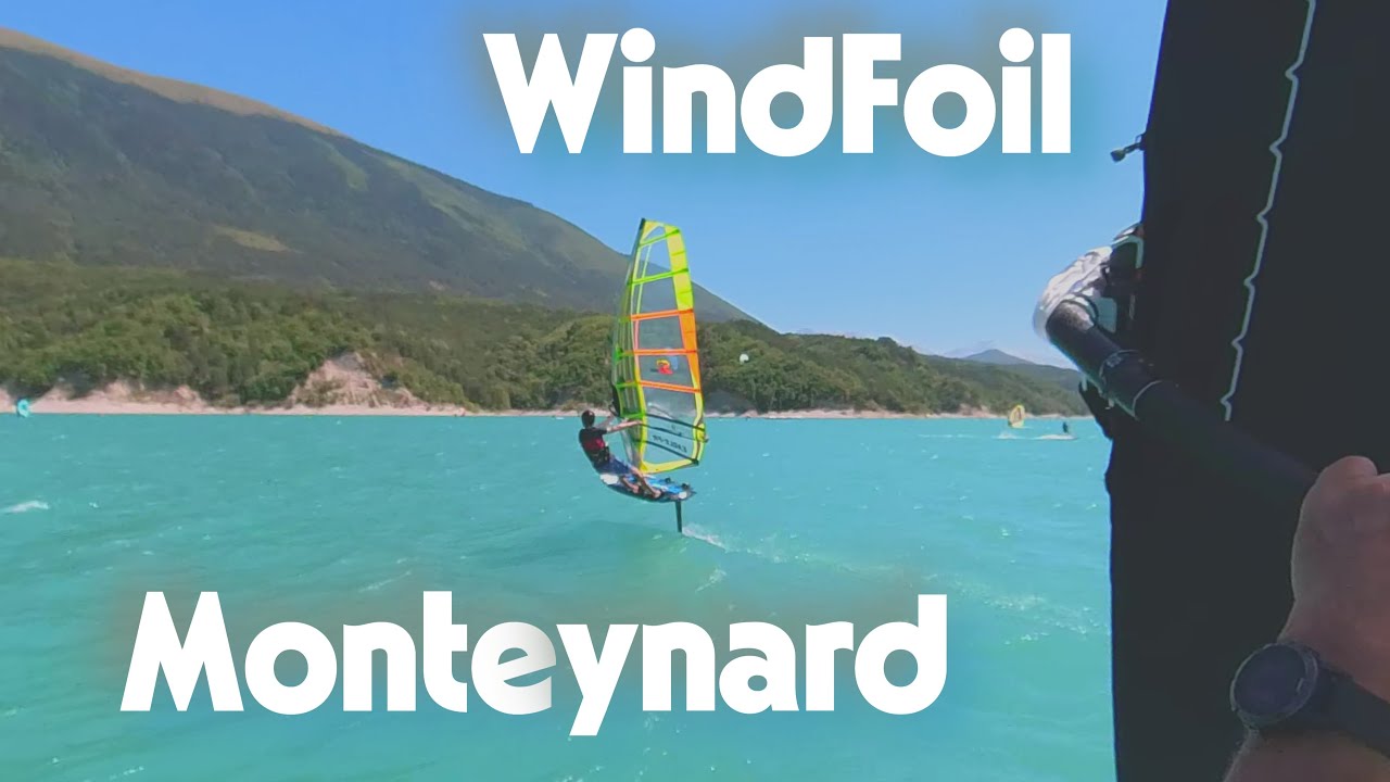 Windfoil Monteynard 16 juillet 2025