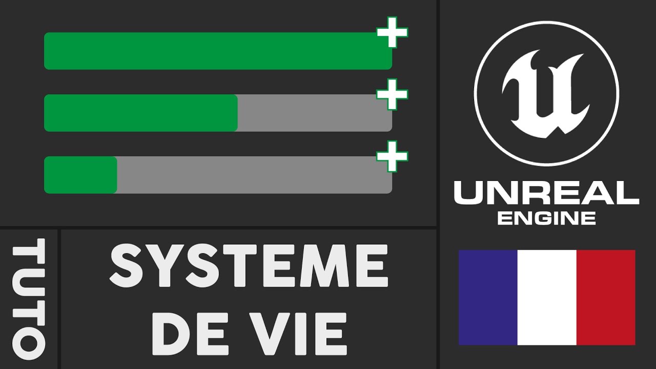 TUTO - Barre de vie sur Unreal Engine 5.