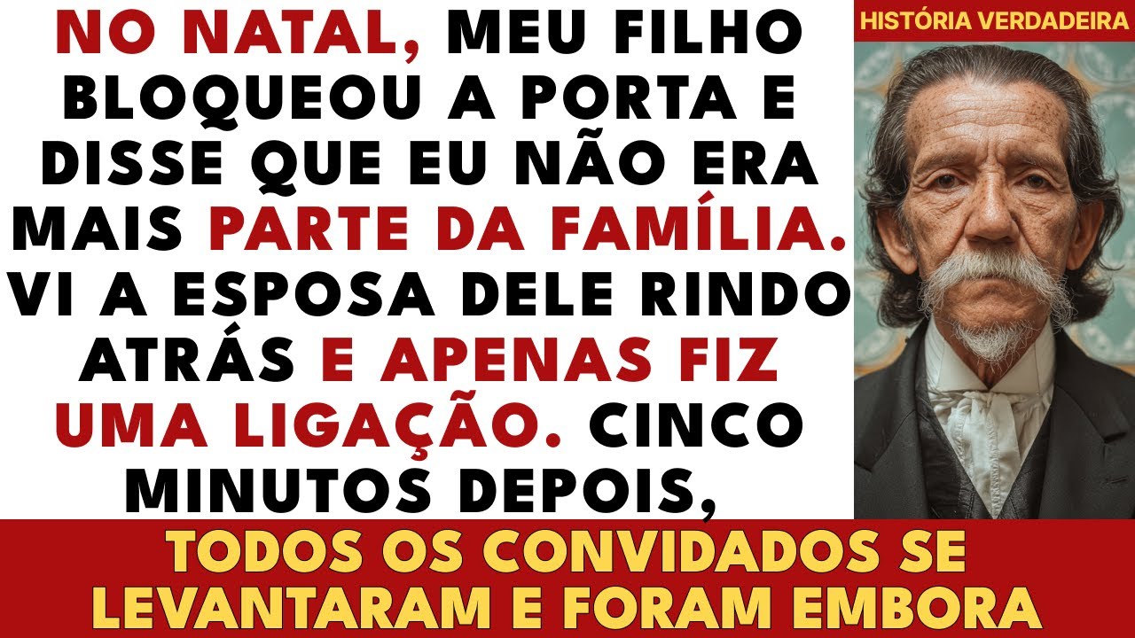No Dia De Natal, Meu Filho Trancou a Porta e Disse: “Você Não É Mais Da Família...”