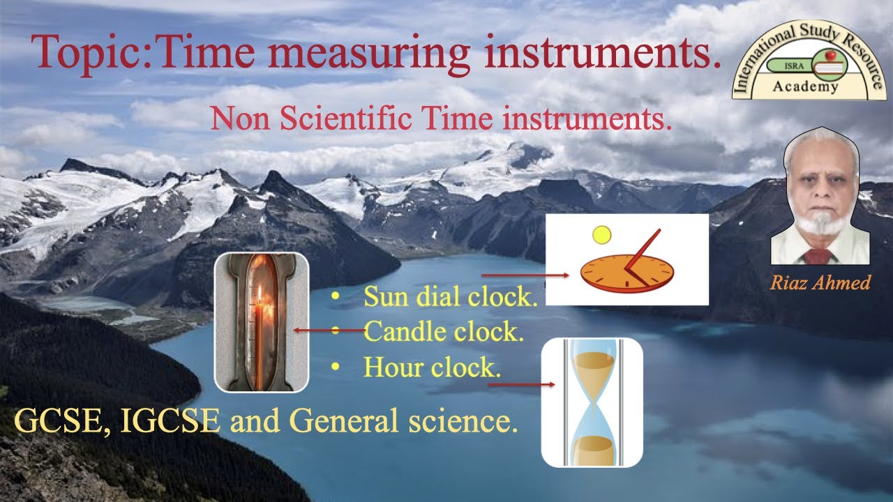 Time measuring instruments.