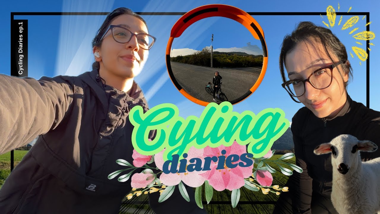 Solo Bike Ride in My Hometown with Cats, Dogs and Sheep 🚴‍♀️| Cycling Diaries ep.1