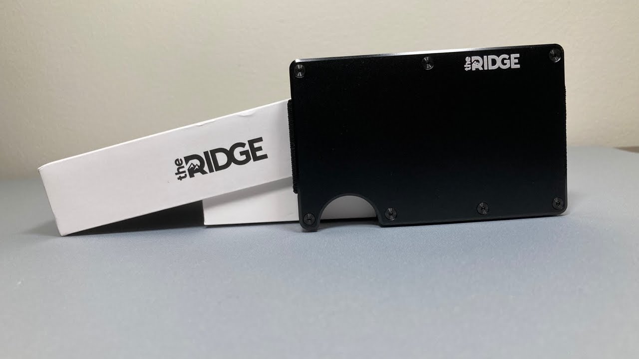 Ridge Wallet ASMR Unboxing and Overview