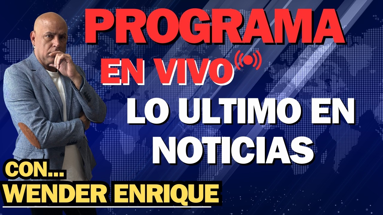 en vivo... programa especial con wender enrique ,lo contaremos todo!