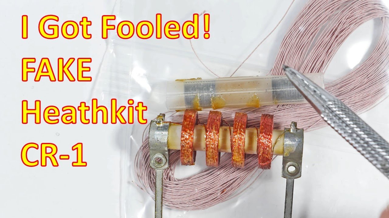 Crystal Radio-WARNING, FAKE Heathkit Crystal Radios (Don't Get Fooled)(4K)