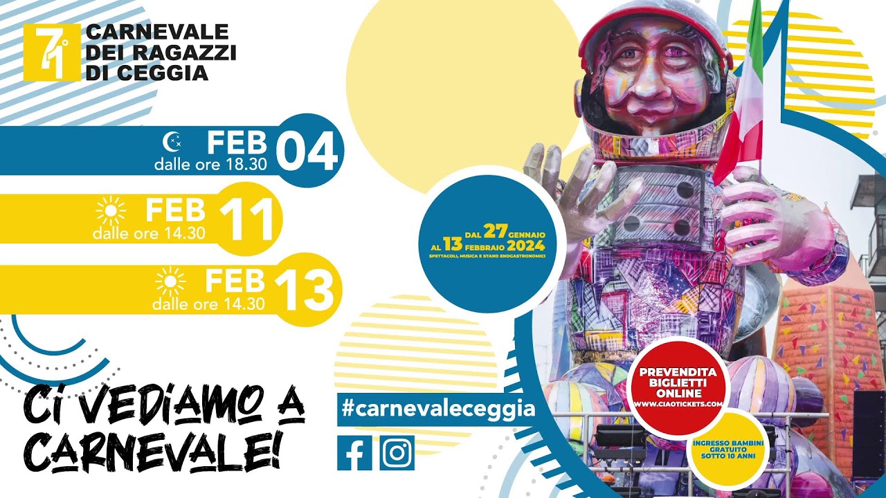 Presentazione 71° Edizione - Carnevale dei Ragazzi di Ceggia