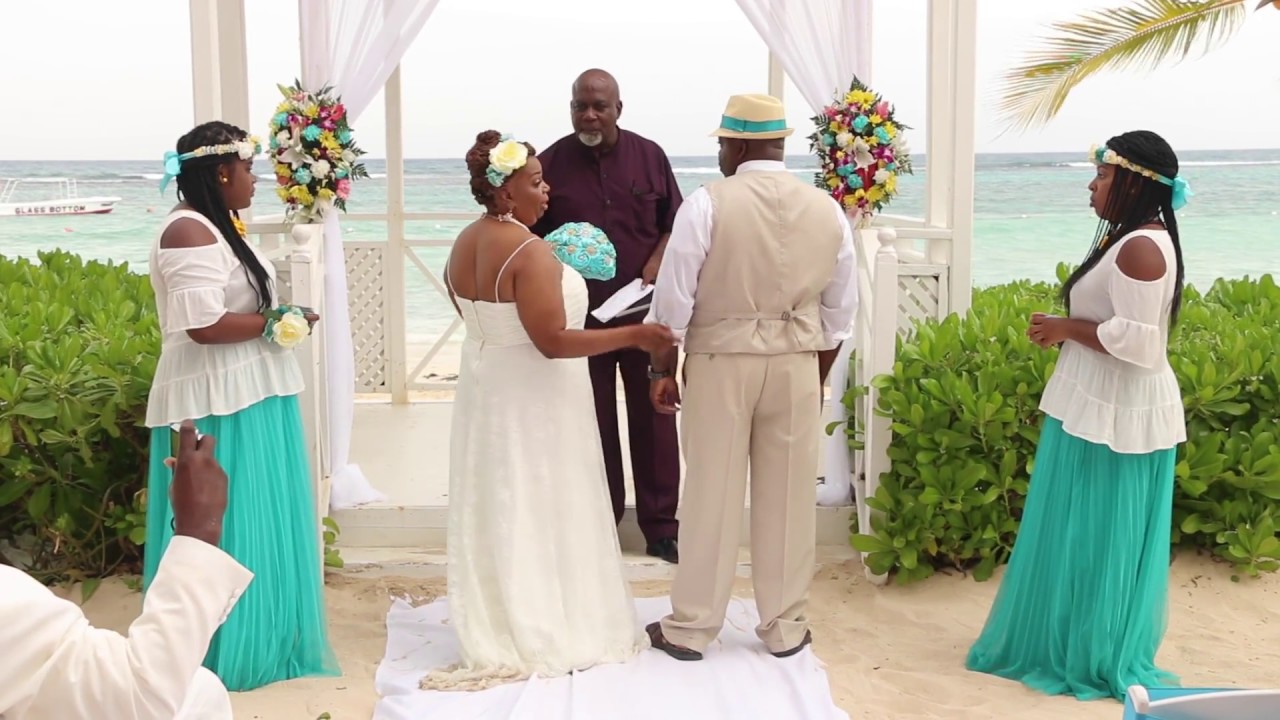 Consuela & Willie's Jamaican Wedding at Club Riu Ocho Rios  - July 3, 2017
