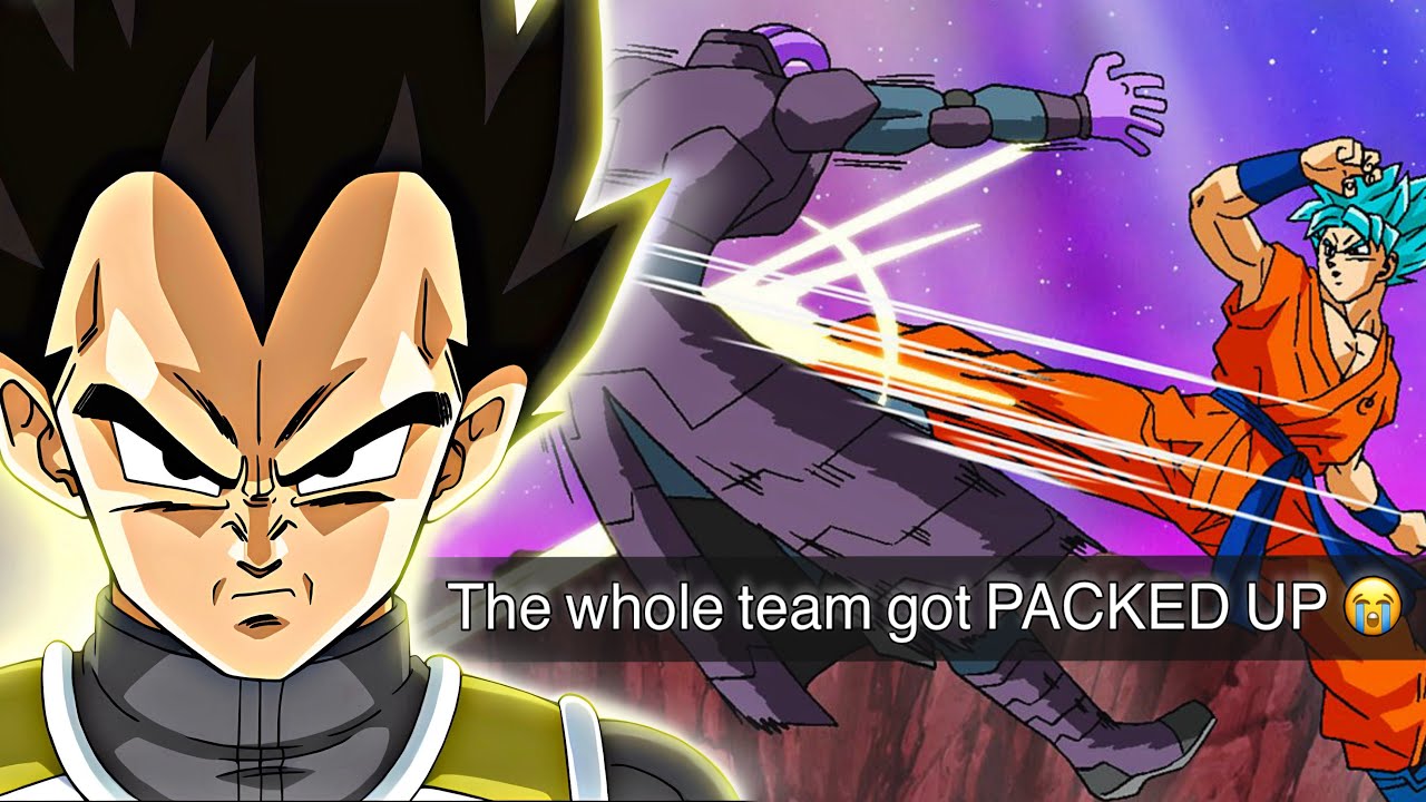 GOKU AND VEGETA HUMBLED UNIVERSE 6