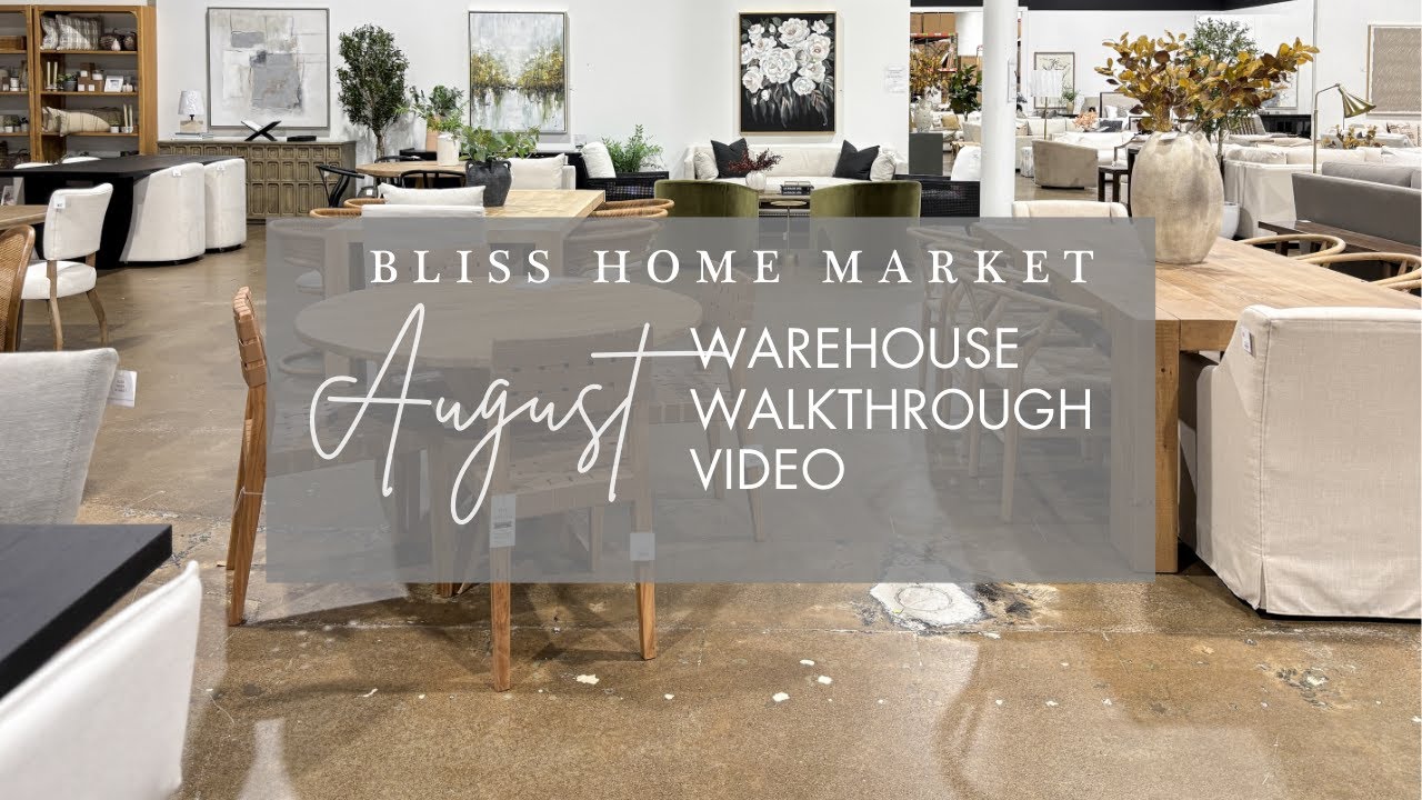 Bliss Home Market August Walk-Through Video 2025