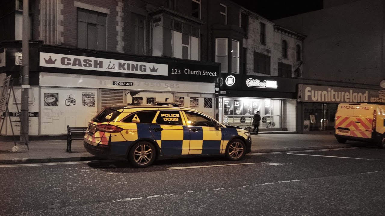 What's going on In Blackpool Friday Night in early March