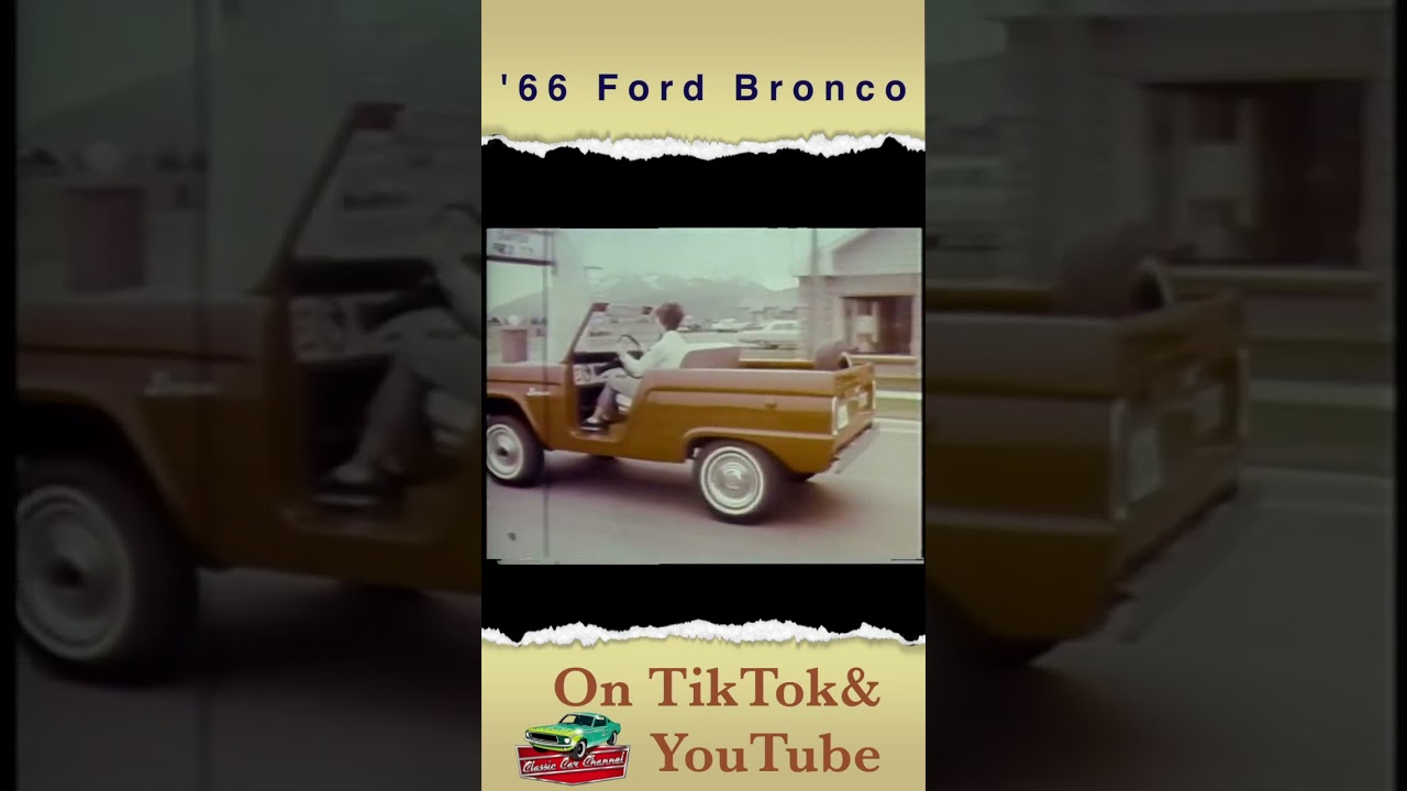 Rare 1966 Ford Bronco Ad