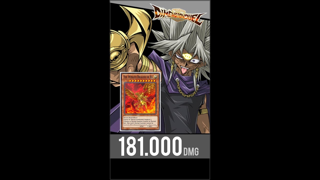 Yugioh Duel Links - Yami Marik beat Aigami with Ra!