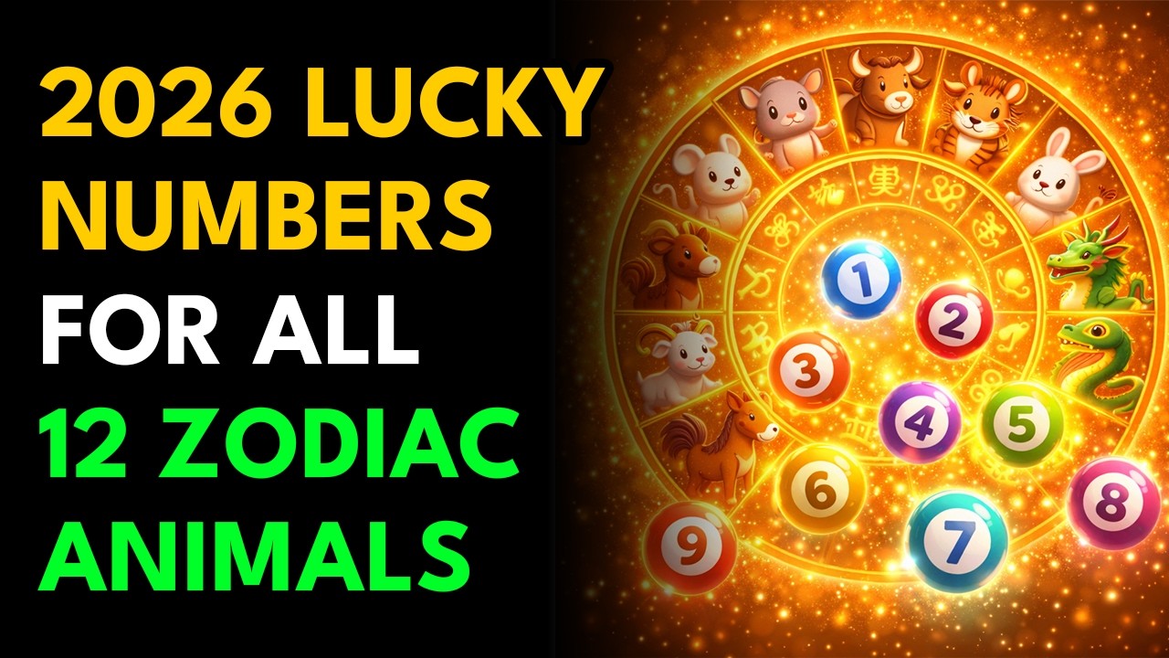 The Luckiest Numbers Of The 12 Chinese Zodiac Signs In 2026