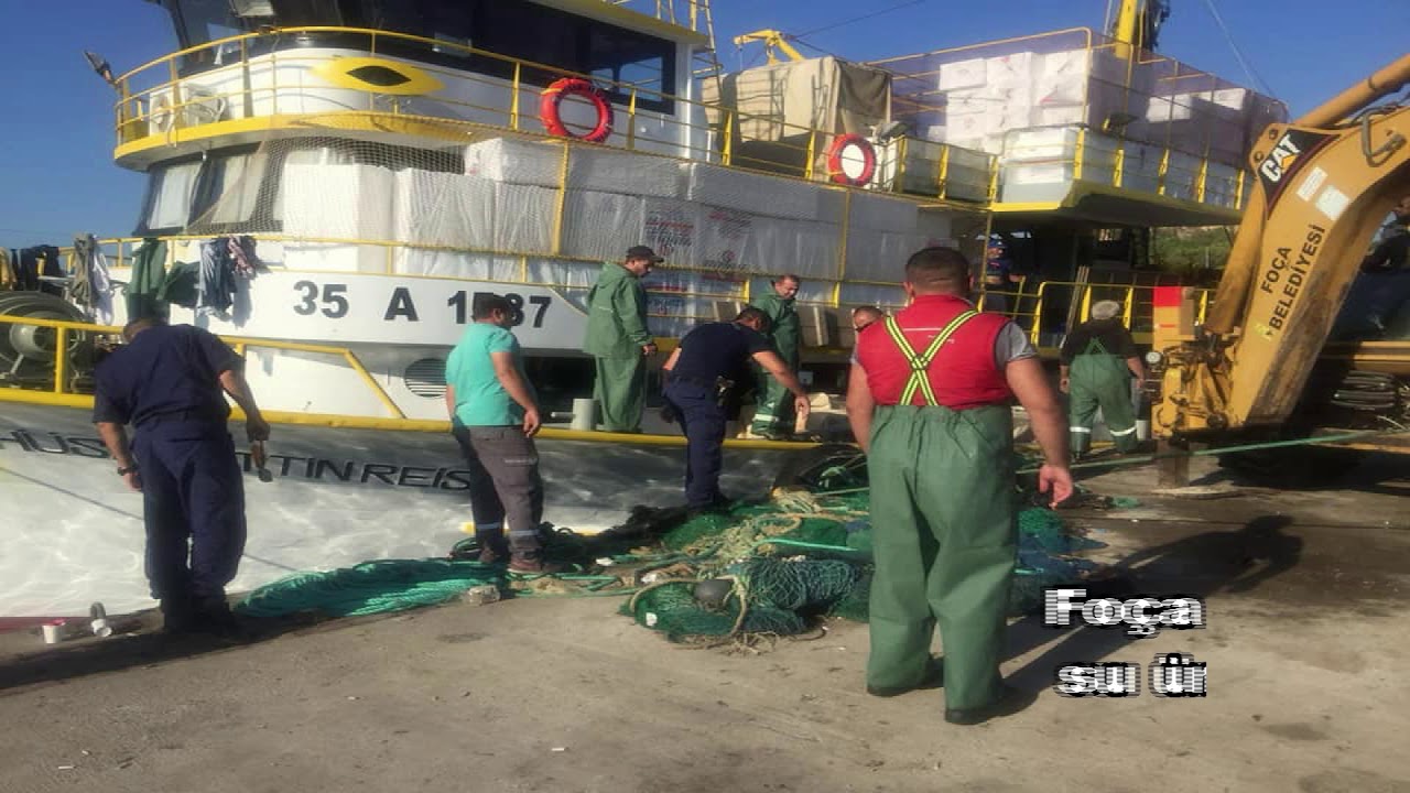 Fo&ccedil;a İl&ccedil;e Tarım ve Orman M&uuml;d&uuml;rl&uuml;ğ&uuml; su &uuml;r&uuml;nleri denetimi