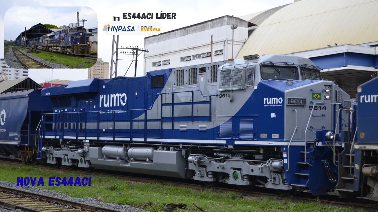 Translado da NOVA ES44ACi da Rumo + Inpasa líder