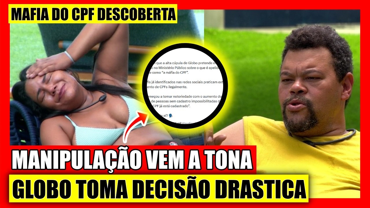 🔥MANIPULAÇÃO EXPOSTA? M4FIA DO CPF PODE TERMINA EM CADEIA, CHAIANY SURTA E PENSA EM DESISTIR BBB 26