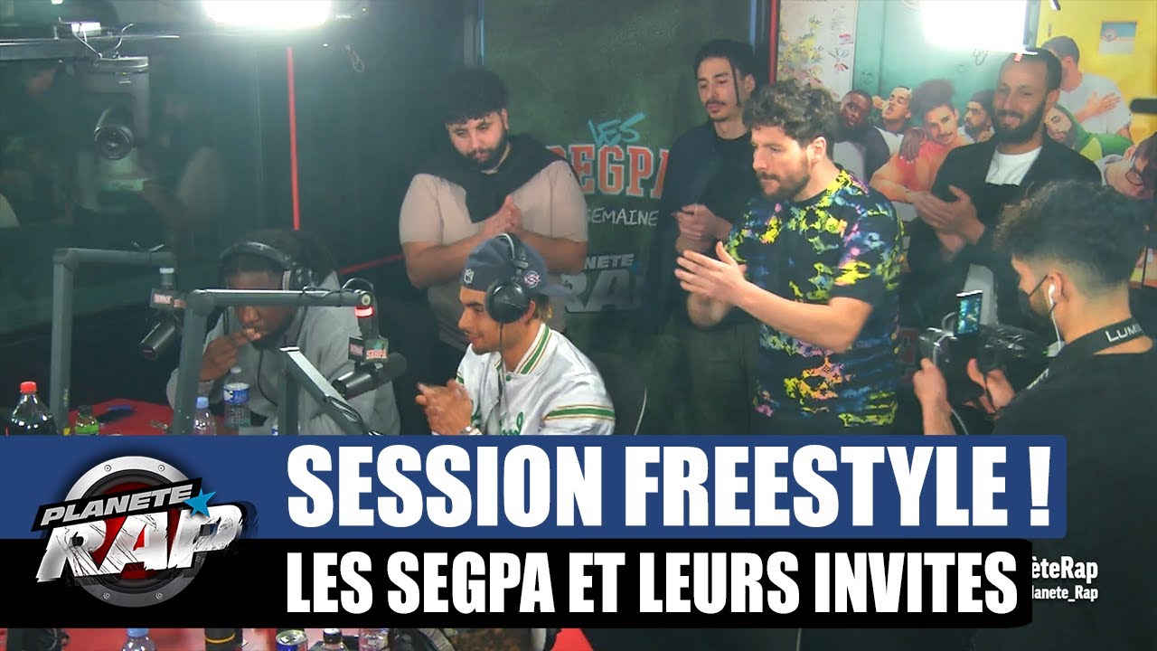 Les Segpa - Session freestyle avec Captaine Roshi, KR Malsain & i300 ! #PlanèteRap