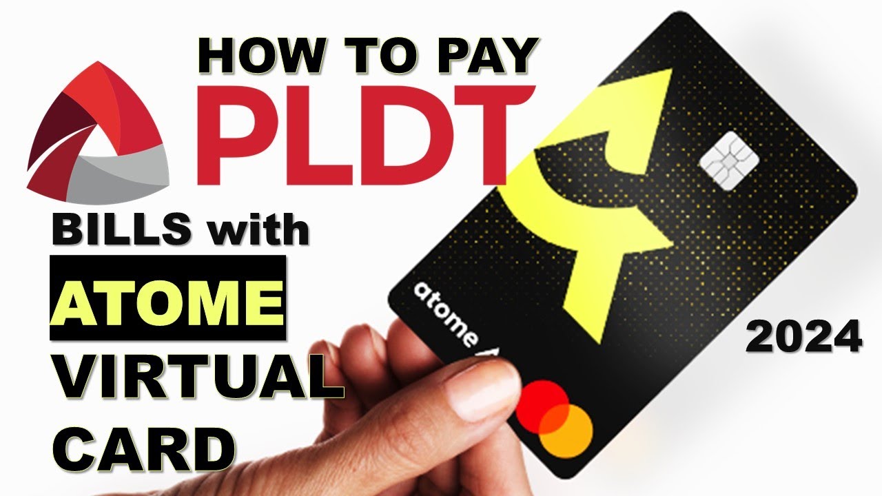 How to use ATOME VIRTUAL CARD to pay bills-PLDT online | #DigitalGuidePh