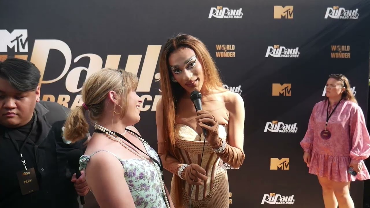 Jewels Sparkles Interview at RuPaul's Drag Race FYC Emmy Event