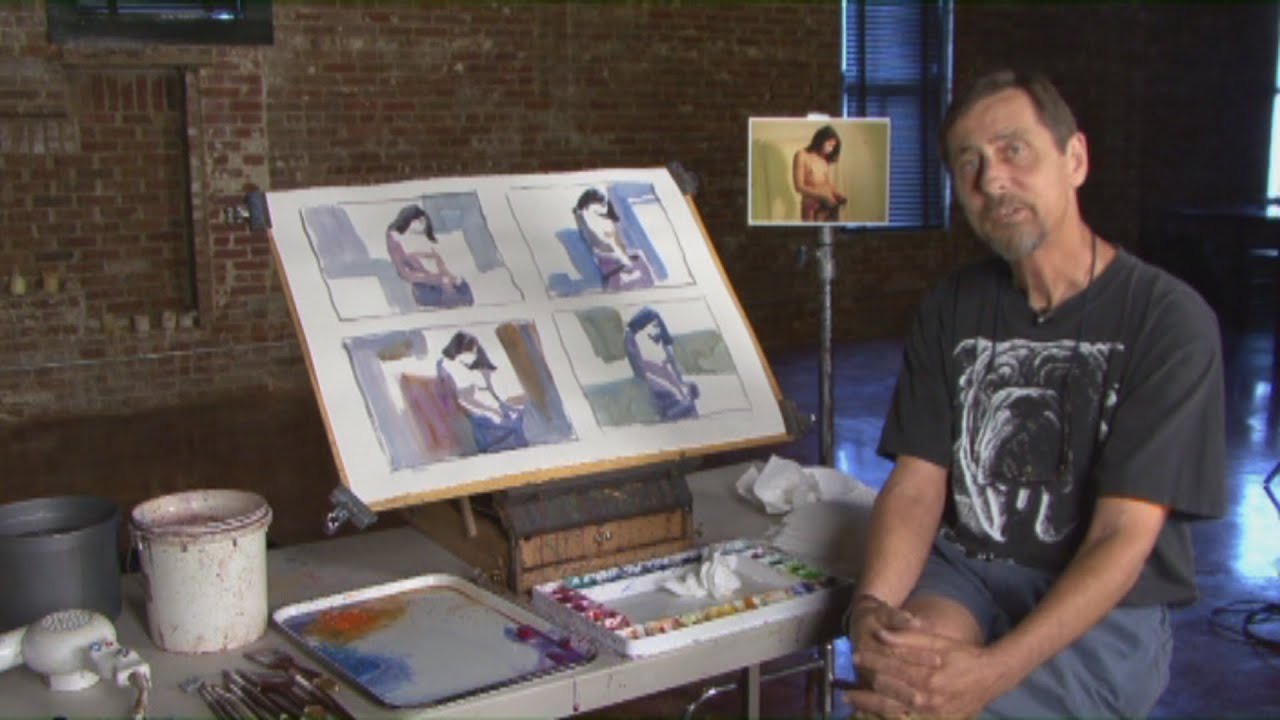 How to Add Backgrounds to Your Figure Paintings in Watercolor