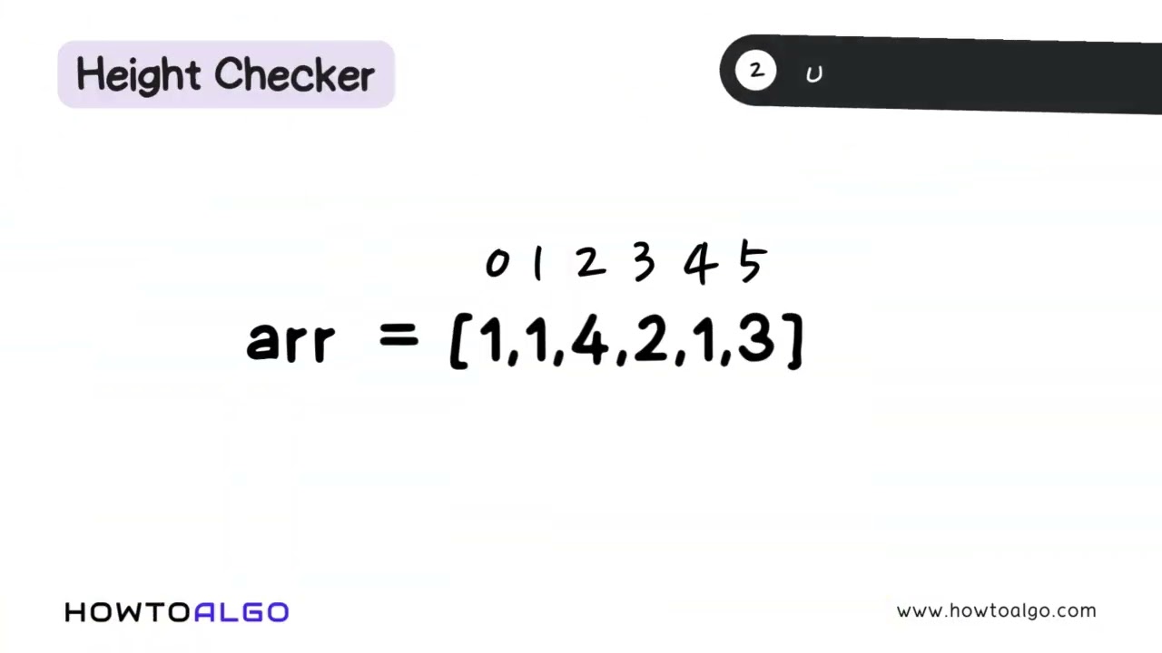 Height Checker Problem Explained: Brute Force vs Optimal Approach