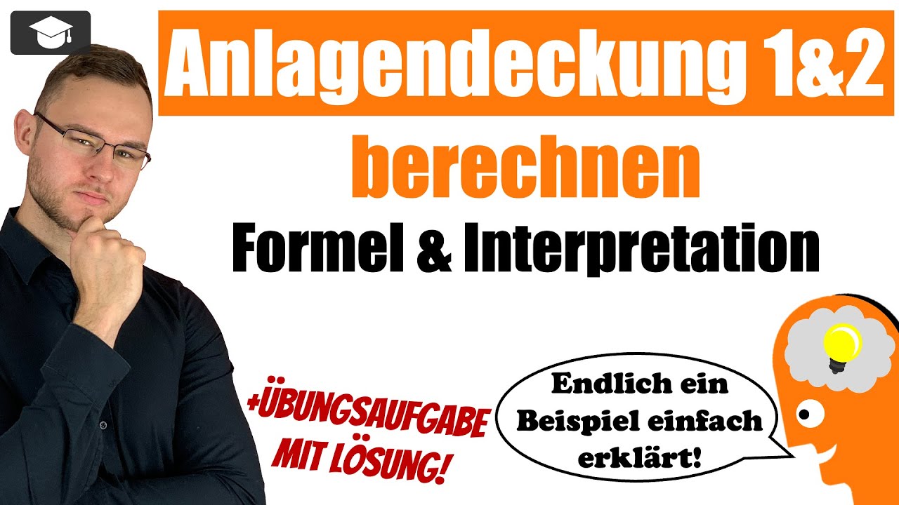 Anlagendeckung 1 und 2 Formel einfach erklärt mit Beispielen