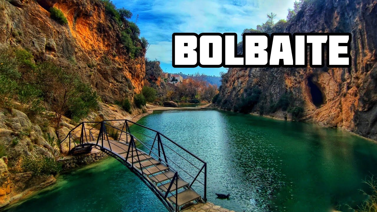 BOLBAITE 🇪🇦 Piscina natural del Río Sellent 🏞️ La canal de Navarrés 🌳 Ruta turística 🍊 VALENCIA