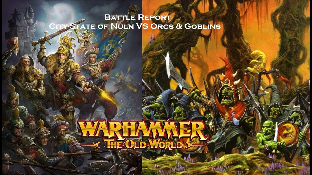 Battle Report City-State of Nuln vs Orcs & Goblins - Kringvern III Tournament rundown Round 2