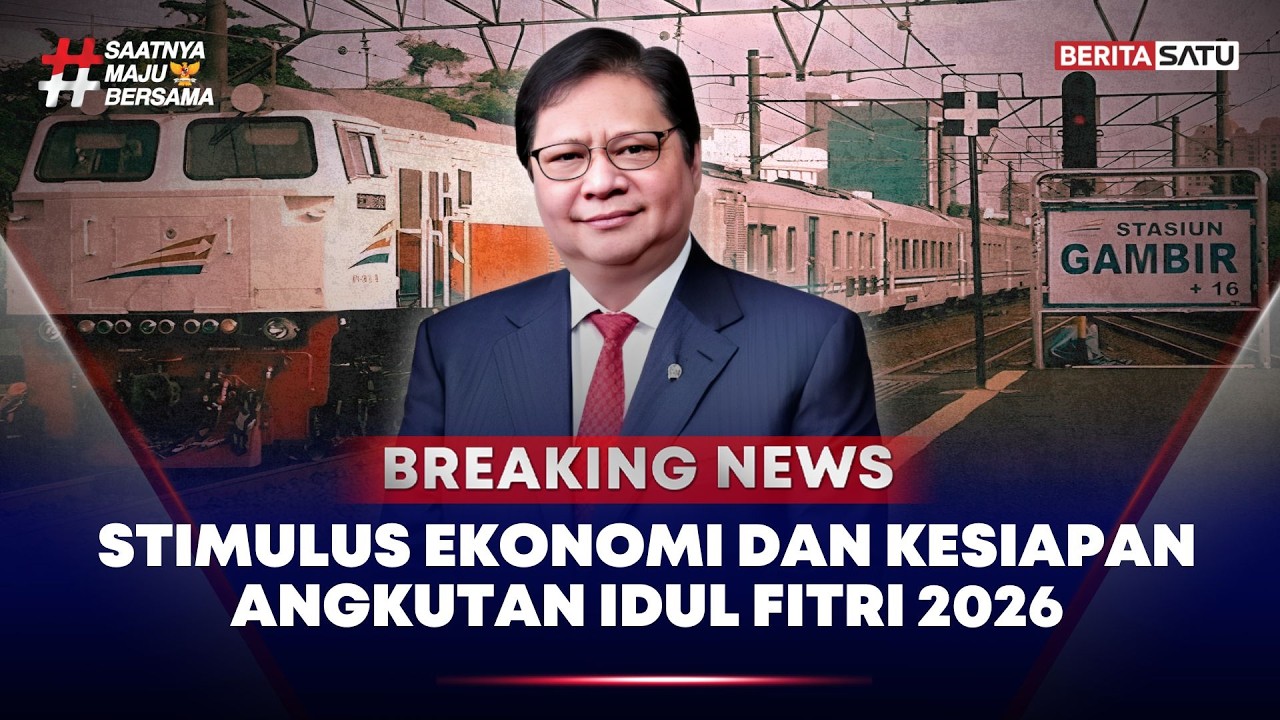 🔴 Breaking News | Pemerintah Umumkan Stimulus Ekonomi dan Kesiapan Angkutan Idul Fitri 2026