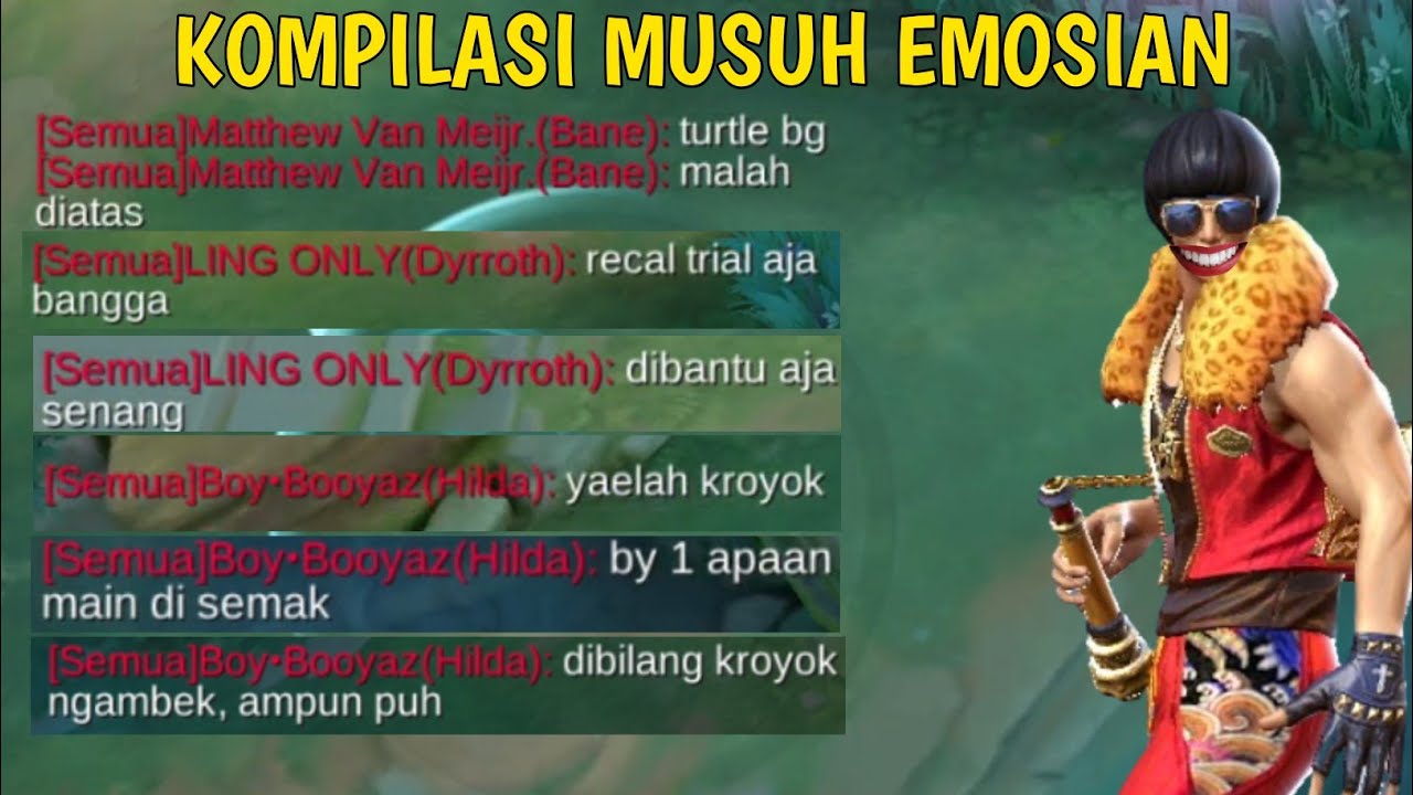 CHOUBOWO.EXE - KOMPILASI CHOU EXE KETEMU MUSUH GAMPANG EMOSI
