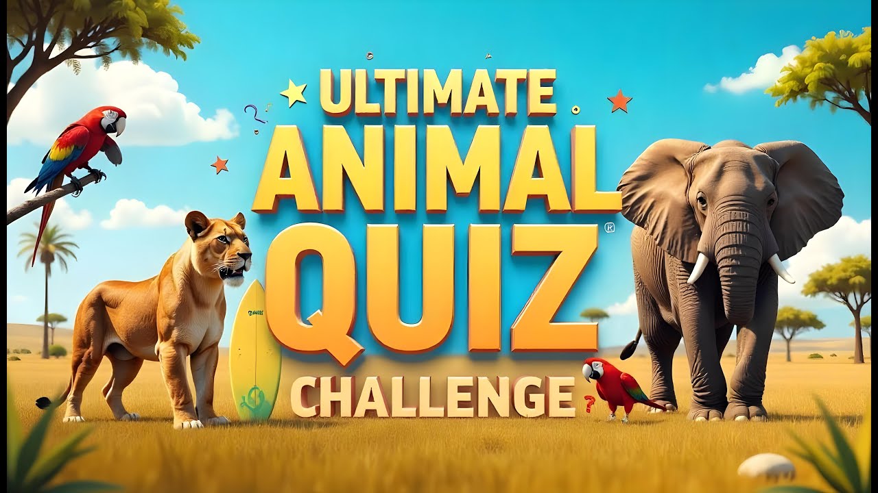 Ultimate Animal Quiz Challenge 30 Questions to Test Your Wildlife Knowledge!