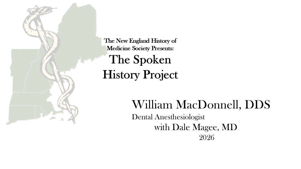 William MacDonnell, DDS Dental Anesthesiologist