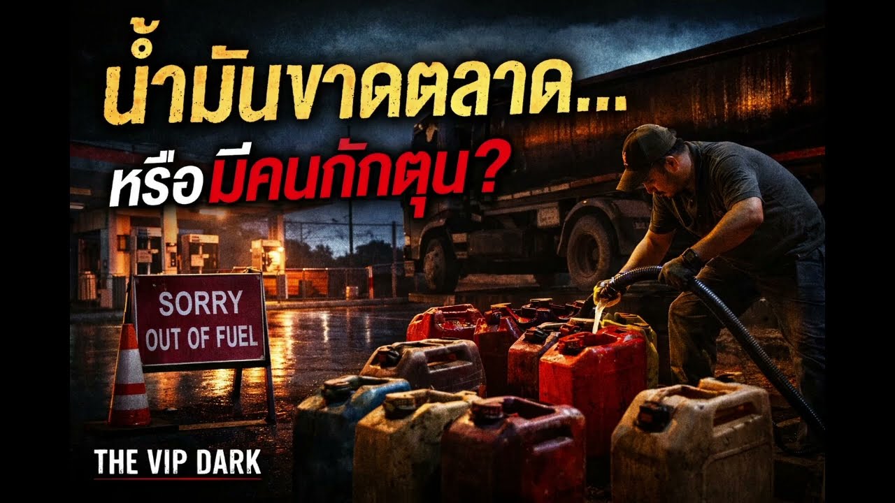 น้ำมันขาดตลาด… หรือมีใครตั้งใจให้มันขาด | เรื่องจริงด้านมืดของปั๊มน้ำมันในช่วงวิกฤต | THE VIP DARK