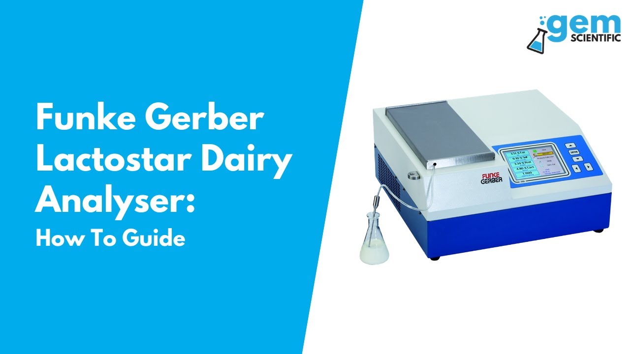 Funke Gerber Lactostar Dairy Analyser Introduction - Gem Scientific