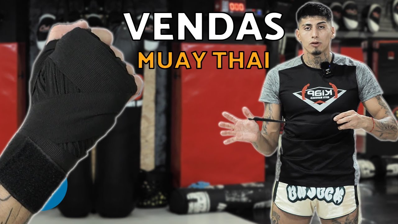 Vendaje de MUAY THAI y otras PROTECCIONES Básicas 🧻 Muay Thai Vendaje Tradicional