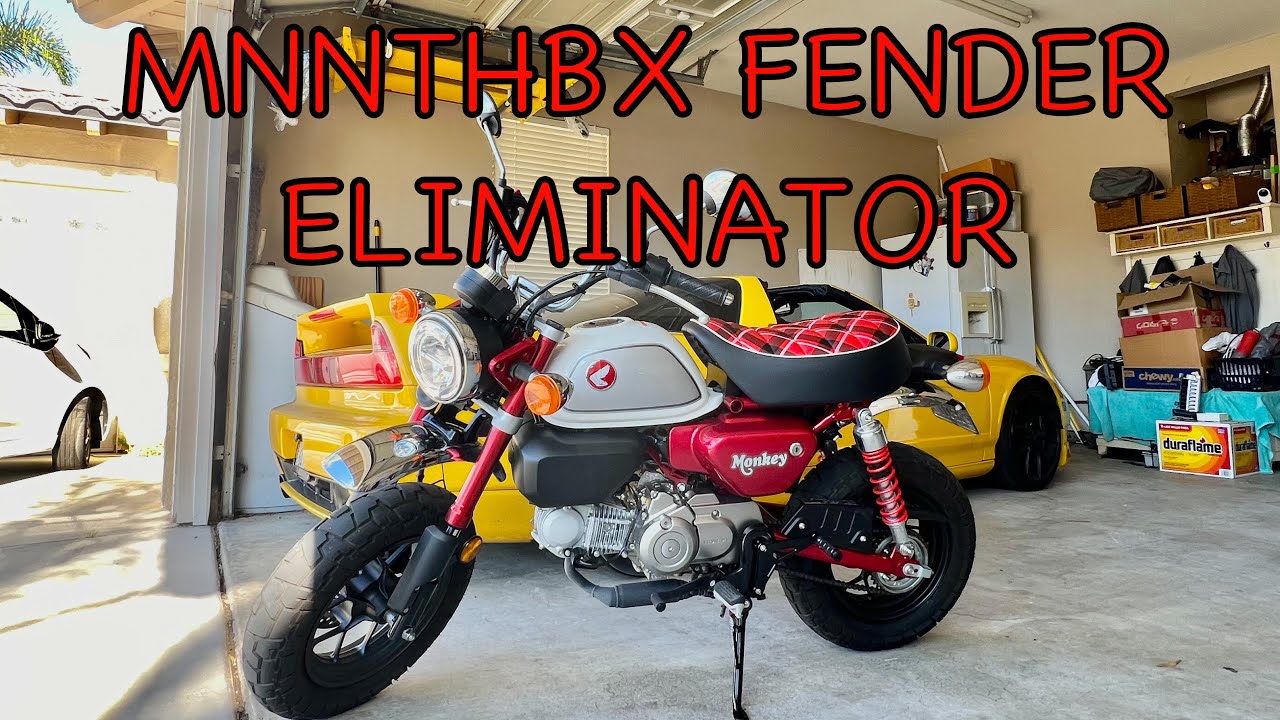 MNNTHBX Fender Eliminator Honda Monkey