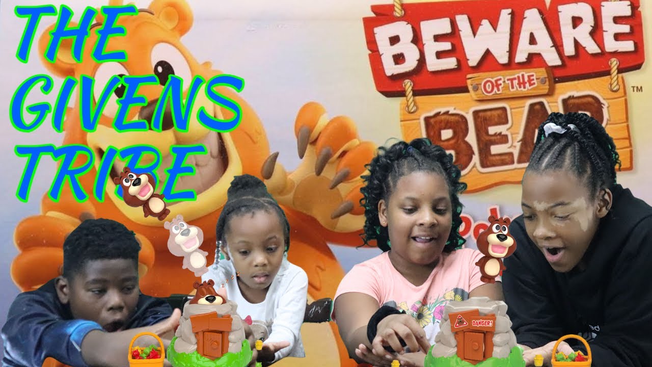 The Givens Tribe Play Beware of the Bear!