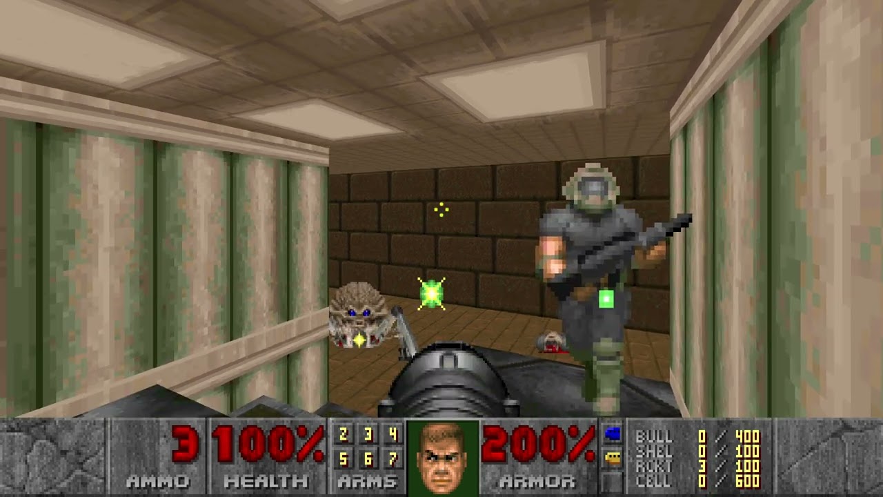 Doom 2 Coop #10 - Refueling Base