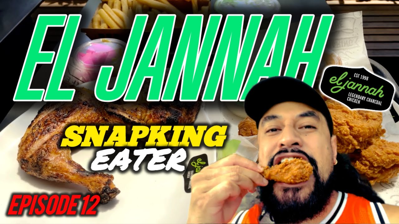 Участник SNAPKING EATER пробует курицу из ресторана EL JANNAH (Эпизод 12)