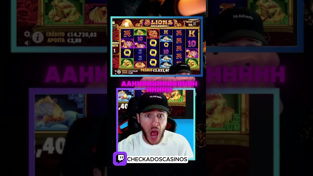 Assiste a isto &eacute; muito mais na Twitch checkadoscasinos #parati #viralvideo
