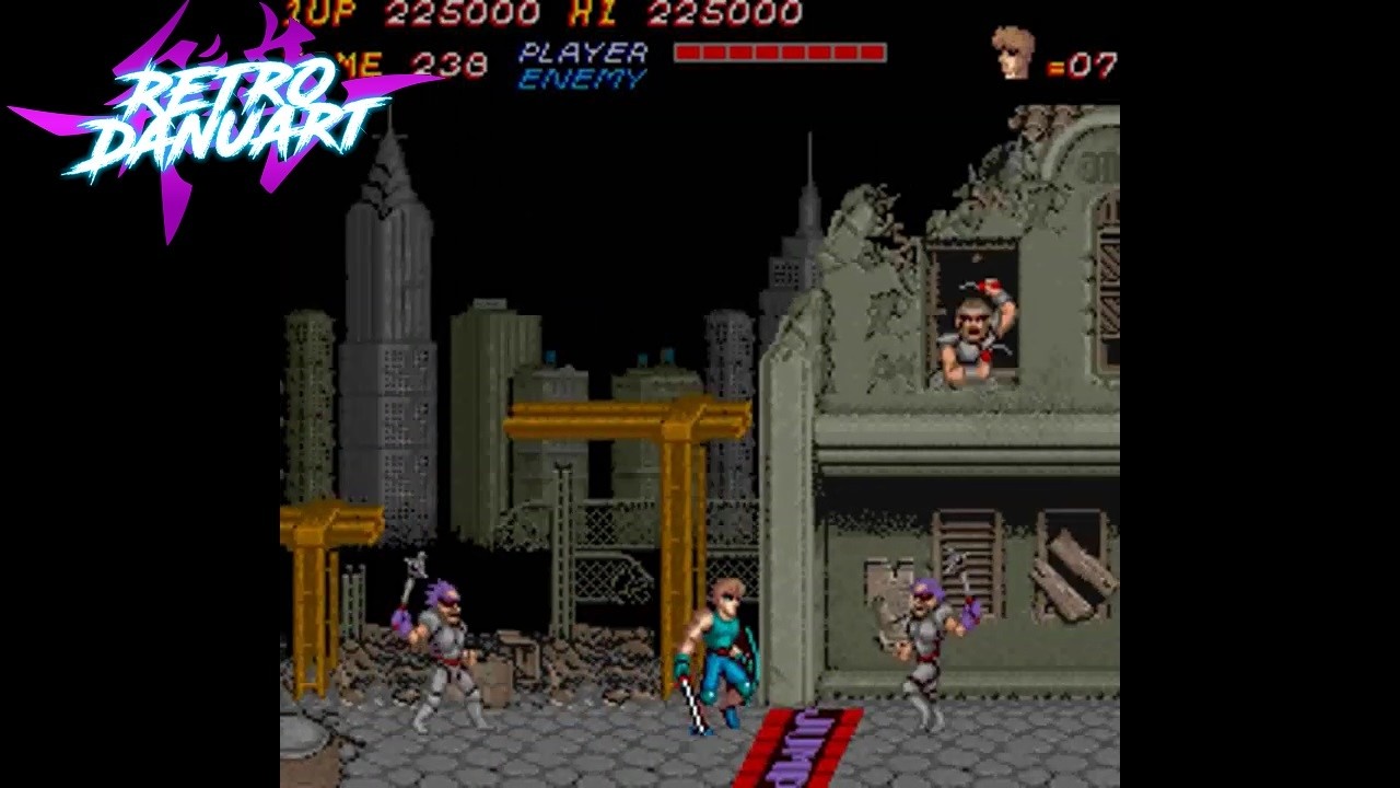 TROJAN (Capcom - Arcade - 1986)